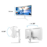 Philips EVNIA 34M2C5601QA, Monitor de gaming blanco