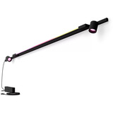 Philips Hue White & Color Ambiance Perifo Set Básico Lámpara de Pared Recta, Luz de LED negro