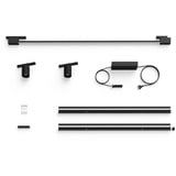 Philips Hue White & Color Ambiance Perifo Set Básico Lámpara de Pared Recta, Luz de LED negro