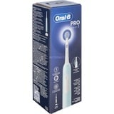 Procter & Gamble Pro 1 Sensitive Clean Adulto Cepillo dental oscilante Azul, Cepillo de dientes eléctrico turquesa, Adulto, Cepillo dental oscilante, Cuidados diarios, Sensible, Blanqueador, 20000 movimientos por minuto, Azul, 8800 movimientos por minuto