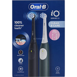 Procter & Gamble iO Series 2 Adulto Cepillo dental vibratorio Negro, Verde, Cepillo de dientes eléctrico verde oscuro/Negro, Adulto, Cepillo dental vibratorio, Cuidados diarios, Sensible, Super sensitive, Negro, Verde, 2 min, Alrededor
