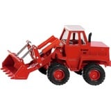 SIKU 3563 modelo a escala Modelo a escala de pala cargadora frontal Previamente montado 1:50, Automóvil de construcción rojo, Modelo a escala de pala cargadora frontal, Previamente montado, 1:50, Kramer 411, Cualquier género, Metal, Plástico