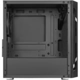 SilverStone FARA H1M Micro Torre Negro, Cajas de torre negro, Micro Torre, PC, Negro, micro ATX, Mini-DTX, Mini-ITX, Plástico, Acero, 16 cm