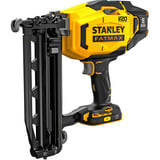 Stanley Clavadora inalámbrica 16G, 18 Voltios, Nagler negro/Amarillo