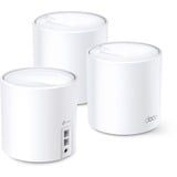 TP-Link Deco X60(3-pack), Enrutador de malla blanco
