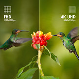 Thomson 43UG4S14, Televisor LED negro