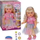ZAPF Creation @BABY born Carla 43cm, Muñecos BABY born @ Carla 43cm, Muñeca bebé, Femenino, 4 año(s), Niño/niña, 430 mm, Multicolor