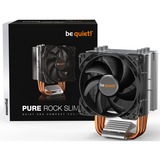 be quiet! PURE ROCK SLIM 2 Procesador Enfriador 9,2 cm Plata 1 pieza(s), Disipador de CPU Enfriador, 9,2 cm, 2000 RPM, 13,1 dB, 25,4 dB, Plata