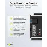 goobay Adaptador de disco duro USB 3.2 Gen 1 para IDE y SATA 