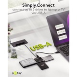 goobay Adaptador de disco duro USB 3.2 Gen 1 para IDE y SATA 