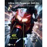 goobay Cable DisplayPort con conector de 90° > conector DisplayPort, 8K / 144Hz negro