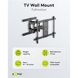 goobay Soporte de pared para TV Pro FULLMOTION (L) negro