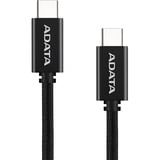 ADATA CACC-100PN-BK cable USB USB 2.0 1 m USB C 480 Gbit/s Negro negro, 1 m, USB C, USB C, USB 2.0, 480 Gbit/s, Negro