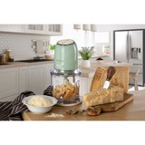 Ariete 0438/04 0,6 L 400 W Verde, Trituradora verde claro/Crema, 0,6 L, Verde, Acero inoxidable, Botones, 400 W, 125 mm