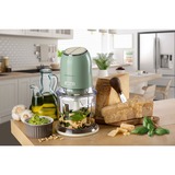 Ariete 0438/04 0,6 L 400 W Verde, Trituradora verde claro/Crema, 0,6 L, Verde, Acero inoxidable, Botones, 400 W, 125 mm