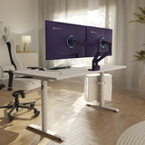 Arozzi AZ-ALZARE-NEO-DUO-PP, Soporte de monitor violeta
