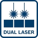 Bosch GCM 18V-254 D PROFESSIONAL 4500 RPM, Sierras de corte a inglete y a bisel azul, Bisel doble, 4500 RPM, 48°, 48°, 47°, 47°