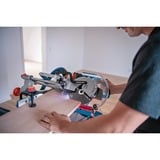 Bosch GCM 18V-254 D PROFESSIONAL 4500 RPM, Sierras de corte a inglete y a bisel azul, Bisel doble, 4500 RPM, 48°, 48°, 47°, 47°