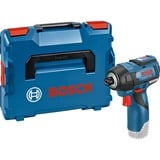 Bosch GDR 12V-110 Professional 2600 RPM Negro, Azul, Rojo, Tornillo de percusión azul/Negro, Destornillador de impacto, Mango de pistola, 1/4", Negro, Azul, Rojo, Sin escobillas, 2600 RPM