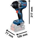 Bosch GDS 18V-750 C, 06019L9000, Tornillo de percusión azul