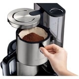 Bosch TKA8A683 cafetera eléctrica Semi-automática Cafetera de filtro 1,1 L negro brillante/Acero fino, Cafetera de filtro, 1,1 L, De café molido, 1100 W, Negro, Acero inoxidable