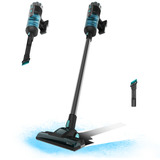 Cecotec Conga 700 PowerHead, Aspirador vertical negro/Verde