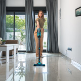 Cecotec Conga 700 PowerHead, Aspirador vertical negro/Verde
