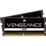 Corsair Vengeance CMSX16GX5M2A4800C40 módulo de memoria 16 GB 2 x 8 GB DDR5 4800 MHz ECC, Memoria RAM 16 GB, 2 x 8 GB, DDR5, 4800 MHz, 262-pin SO-DIMM