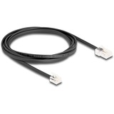 DeLOCK Cable telefónico con conector RJ-45 > conector RJ-11 negro