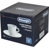 DeLonghi DLSC308 pieza y accesorio para cafetera Kit para hacer café, Taza blanco, Kit para hacer café, DeLonghi