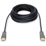 Digitus AK-330125-100-S, Cable negro
