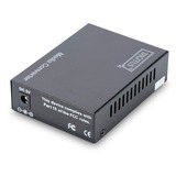 Digitus Convertidor de medios Fast Ethernet RJ45 / ST negro, 100Base-TX, 100Base-FX, IEEE 802.3, IEEE 802.3u, Ethernet rápido, 10,100 Mbit/s, Completo, Semi (dúplex)