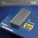Digitus DA-71157 USB M.2 SSD, Caja de unidades aluminio