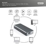 Digitus DA-71157 USB M.2 SSD, Caja de unidades aluminio