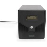 Digitus SAI interactiva en línea 2000 VA / 1200 vatios, UPS negro