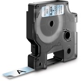 Dymo D1 etiquetas auténticas | impresión negra sobre fondo transparente | 12 mm × 7 m | etiquetas autoadhesivas para etiquetadoras LabelManager, Cinta de escritura Negro sobre transparente, Poliéster, Bélgica, -18 - 90 °C, DYMO, LabelManager, LabelWriter 450 DUO