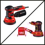 EINHELL TC-RS 425 E, Lijadora orbital rojo/Negro