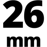 Einhell TC-RH 26 4F, Martillo perforador negro/Rojo