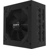 GIGABYTE P850GM unidad de fuente de alimentación 850 W 20+4 pin ATX ATX Negro, Fuente de alimentación de PC negro, 850 W, 100 - 240 V, 50/60 Hz, 12 A, 6 A, Activo