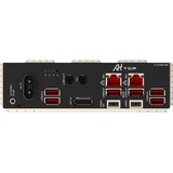 GIGABYTE TRX50 AI TOP - Compatible con CPUs AMD Ryzen PRO 7000, VRM Digital de 16+8+4 Fases, hasta 5200MHz DDR5 (OC), 4xPCIe 5.0 + 4xPCIe 4.0 M.2, Wi-Fi 7, LAN 10GbE, USB 3.2 Gen 2x2, Placa base plateado/Negro