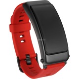 Huawei TalkBand B6 AMOLED Funda de brazo para monitor de actividad física 3,89 cm (1.53") IP57 Rojo, SmartWatch negro, Funda de brazo para monitor de actividad física, 3,89 cm (1.53"), AMOLED, 120 mAh, A prueba de agua, IP57