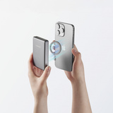 Intenso Magnetic Wireless Powerbank MW10000 Gris, Banco de potencia gris