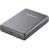 Intenso Magnetic Wireless Powerbank MW10000 Gris, Banco de potencia gris