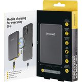 Intenso Magnetic Wireless Powerbank MW10000 Gris, Banco de potencia gris