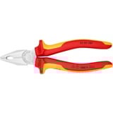 KNIPEX 00 20 15 alicate Juego de alicates, Set de pinzas rojo/Amarillo, Juego de alicates, Acero, Polipropileno (PP), Rojo/Amarillo, 1,43 kg