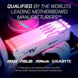 Kingston FURY FURY Beast RGB módulo de memoria 64 GB 2 x 32 GB DDR5 6000 MT/s 288-pin DIMM, Memoria RAM blanco, 64 GB, 2 x 32 GB, DDR5, 288-pin DIMM