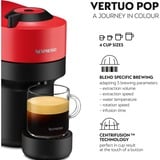 Krups XN9205, Cafetera de cápsulas negro/Rojo oscuro