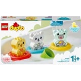 LEGO DUPLO 10965 Diversión en el Baño: Tren de los Animales Flotante, Juguetes de Agua, Juegos de construcción Juguetes de Agua, Juego de construcción, 1,5 año(s), Plástico, 14 pieza(s), 447 g