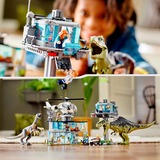 LEGO Jurassic World 76949 Ataque del Giganotosaurio y el Therizinosaurio, Dinosaurios Juguetes, Juegos de construcción Dinosaurios Juguetes, Juego de construcción, 9 año(s), Plástico, 658 pieza(s), 1,48 kg