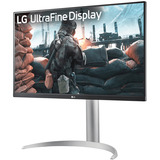 LG 27UP650K-W.AEU pantalla para PC 68,6 cm (27") 3840 x 2160 Pixeles 4K Ultra HD LED Blanco, Monitor LED blanco/Plateado, 68,6 cm (27"), 3840 x 2160 Pixeles, 4K Ultra HD, LED, 5 ms, Blanco